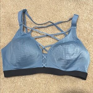 Victoria Sport Strappy Light Blue Sports Bra